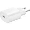 Image de Chargeur secteur RAPIDE - 25W - SAMSUNG - Port USB Type C (sans câble) - Blanc