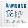 Image de Carte Mémoire SAMSUNG 128Go MicroSD EVO PLUS