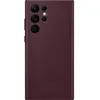 Image de Coque Samsung G S22 Ultra 5G en Cuir Bordeaux Samsung