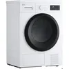 Image de Sèche-linge frontal - LG - RH8N15WH - Pompe à chaleur - 8 kg - Classe D