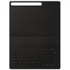 Image de Book Cover Keyboard Slim sans Touch Pad Noir pour Samsung Galaxy Tab S10 FE+