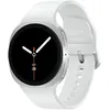 Image de Samsung Galaxy Watch8 - 40 mm - argent - Montre connectée avec bracelet sport - caoutchouc - blanc - taille du bracelet : S/M - affichage 1.34" - 32 Go - NFC, Bluetooth, Wi-Fi - 30 g en occasion ou reconditionné