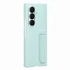 Image de Coque et étui téléphone mobile Samsung Pack en silicone Vert deau et film pour Galaxy Z Fold 7