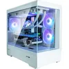 Image de Boitier PC sans alimentation - ZALMAN P30 (Blanc) - Mini tour - Micro-ATX - 3x120mm LED A-RGB