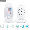 Image de Babyphone Vidéo san fil Moniteur Bébé Baby Monitor avec Capteur de Température/Vision Nocturne 2.4 LCD Écran Surveillance Blanc TU2