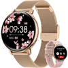 Image de Montre Connectée Femme NAIXUES avec Appel Bluetooth1.39 HD Smartwatch Santé Au Féminin120+ Modes SportifsSommeilFréquence Car