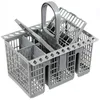 Image de Panier à couverts pour lave-vaisselle Cage universelle compatible avec Hotpoint pour Indesit pour Ariston