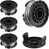 Image de Bobine Fil Pour BOSCH EasyGrassCut 18 23 26 Art 23 26 Coupe Bordure Pièces de Rechange (BOSCH F016800569 / F16800385 4 Pièces)