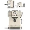 Image de Cafetière Expresso - CREME - 1350W - 1.5L - 15 bars - INOX