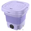 Image de Mini Machine À Laver - mini machine à laver portable 8l - 10W - 3 Modes Nettoyage - Silencieux - LED - Adapté Aux Petits Vêtement