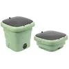 Image de Lave-linge Portable Mini Pliable - Pour Sous-vêtements Chaussettes et Vêtements Bébé - 3 Programmes - Nettoyage Doux et Efficace