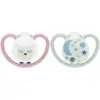 Image de Nuk 2 Sucettes Perfect Match Air Nuit 0-6m Mouton