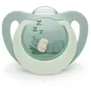 Image de Nuk 2 Sucettes First Choice Nuit 0-6m Hippo/Koala