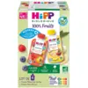 Image de Hipp Gourdes 100% Fruits 2 variétés 4/6 mois 4x90g