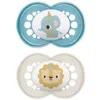 Image de Sucettes-MAM 2 Sucettes Original Animaux Dès 18 Mois (Modèle : Éléphant et Koala)