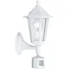 Image de Applique dextérieur avec Détecteur Métal & Verre H36cm Blanc Eglo - LATERNA