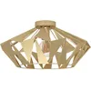 Image de Plafonnier Eglo Carlton Vintage Métal Doré E27 Design Rétro