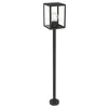 Image de Lampadaire dextérieur Eglo Alamonte en métal noir H101cm - 1 ampoule E27 - style classique intemporel