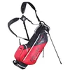 Image de Big Max Dri Lite Seven - Sac de golf imperméable - Sac trépied - Noir Rouge