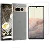 Image de Pack 360 degrés : coque transparente et protection écran verre trempé Google Pixel 7 Pro 5G
