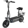 Image de Trottinette Électrique iScooter F2 - Moteur 500W - Batterie 36V 78Ah - Pneus 10 - Autonomie 30km - Avec Siège et Panier Arrière