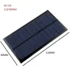 Image de 1w 6V Panneau Solaire 6V 1W Module Pour Piles Charge De Téléphone Portable Bricolage Mini Panneau Solaire