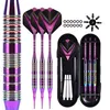 Image de Jeu de fléchettes - ZHUODIKE - Fléchettes 21g - Pointe en plastique - Aluminium incassable - Violet