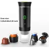 Image de Machine à expresso électrique portable machine à café en poudre à capsules 3 en 1 compatible avec les capsules Nespresso Original