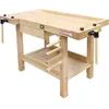 Image de Etabli en bois - HOLZMANN - WB106MINI - 106 cm - Étaux intégrés - Rangement spacieux