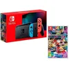 Image de Console de salon - Nintendo - Switch - Rouge Néon/Bleu Néon - 32 Go - Mario Kart 8 Deluxe