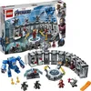 Image de LEGO - La Salle des armures dIron Man Marvel Super Heroes - Jeu de construction - 524 pièces