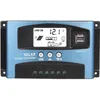 Image de Chargeur de batterie solaire MPPT - 40/50/60/100A - Double écran LCD - USB - 12V 24V