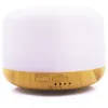 Image de Couleur jaune-3 Mini Brumisateur Électrique Humidificateur dAir En Bois Diffuseur dAromathérapie DHuil
