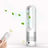 Image de Ventilateur Silencieux sur Pied avec Telecommande - - 60CM 8H minuterie - 8 vitesses Oscillation - Argent