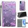 Image de Housse Étui pour Honor 90 Lite Beau PU Cuir et TPU Doux Belle Motif Portefeuille Magnétique Support Dragonne Protecteur -V23