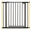 Image de DREAMBABY® Barrière de sécurité Liberty - Fixation par pression - Ouverture à double sens - Pour espace de 75 à 81 cm - Noir