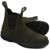 Image de Bottines - Blundstone - Original Chelsea Boots 1615 - Vert olive/noir - Synthétique - Homme 44