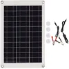 Image de Kit de panneau solaire polycristallin 20W panneau de charge photovoltaïque Flexible avec double Interface USB