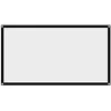 Image de 1 écran de projection portable pliable sans pli blanc 16:9 (60 pouces)