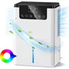 Image de Deshumidificateur d air 2000 ML Anti Moisissure Portable avec Dégivrage Automatique Minuterie pour Maison Bain Chambre Armoire