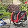 Image de Remorque de vélo pour chien - HOMEWELL - YIPEEMA - Pliable - Acier - 40 kg max