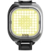 Image de Lampe vélo avant Knog Blinder Square - Noir - Rechargeable USB - Pour être vu - 50 lumens