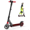 Image de Trottinette électrique 130 W pliable pour enfant 7-14 ans 14 Km-h Max.Autonomie 8 Km Trottinette Noir