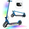 Image de Trottinette électrique 130 W Pliable Pour Enfant 14 Km/h Avec écran LCD- Bleu