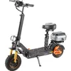 Image de Trottinette électrique avec siège Twofish v5max - 1000W -Autonomie 45km -45km/h -Pneu 11 pouces-Trottinette pour Adulte et Pliable