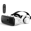 Image de Lunettes 3D VR verres réglables compatibles avec les smartphones de 47 à 61 pouces HD expérience de jeu immersive blanc