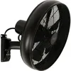 Image de Lucci AIR BK Ventilateur mural 50 W (Ø) 410 mm noir pivotant