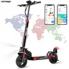 Image de HITWAY Trottinette Électrique Pliable - Pneus gonflables 10 - 500W - APP - Batterie 48V 15.6Ah - Scooter Noir&Rouge