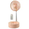 Image de Ventilateur sur Pied télescopique Ventilateur sur Pied oscillant Portable réglable avec télécommande Ventilateur