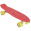 Image de Skateboard - KARNAGE - Cruiser RETRO Red Yellow - Mixte - 4 roues - Loisir
